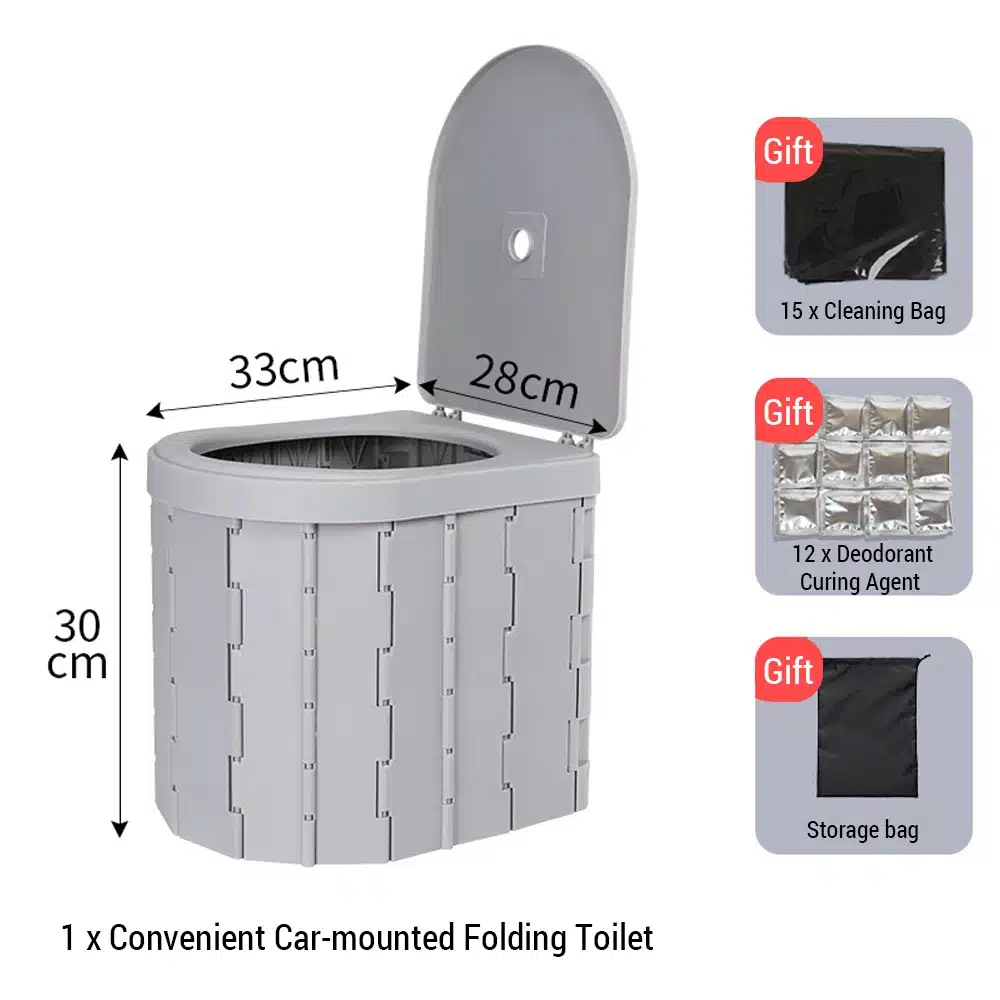 Folding Outdoor Travel Toilet - Image 5