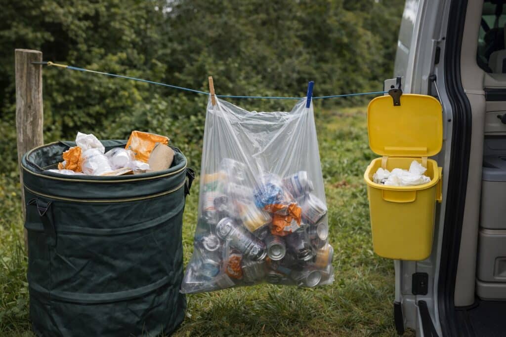 Camping Bins for Waste Management